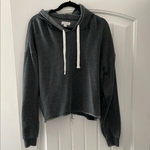 Colsie Cropped Lounge Hoodie, XL